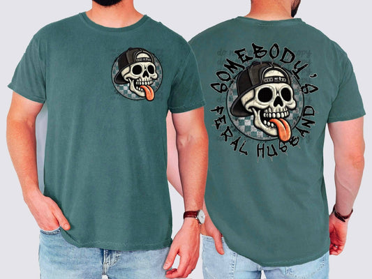 Somebody's Feral Husband Tee
